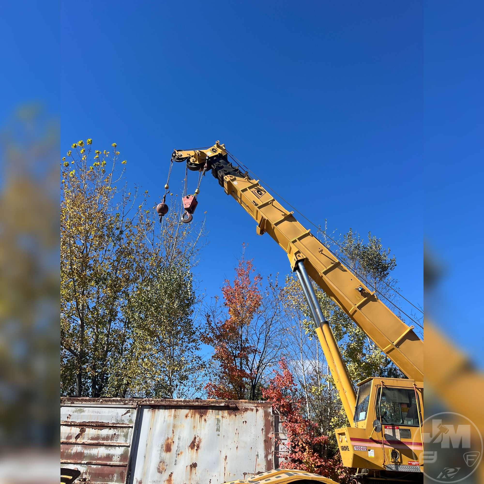 1984 GROVE RT735 ROUGH TERRAIN CRANE SN: 67533