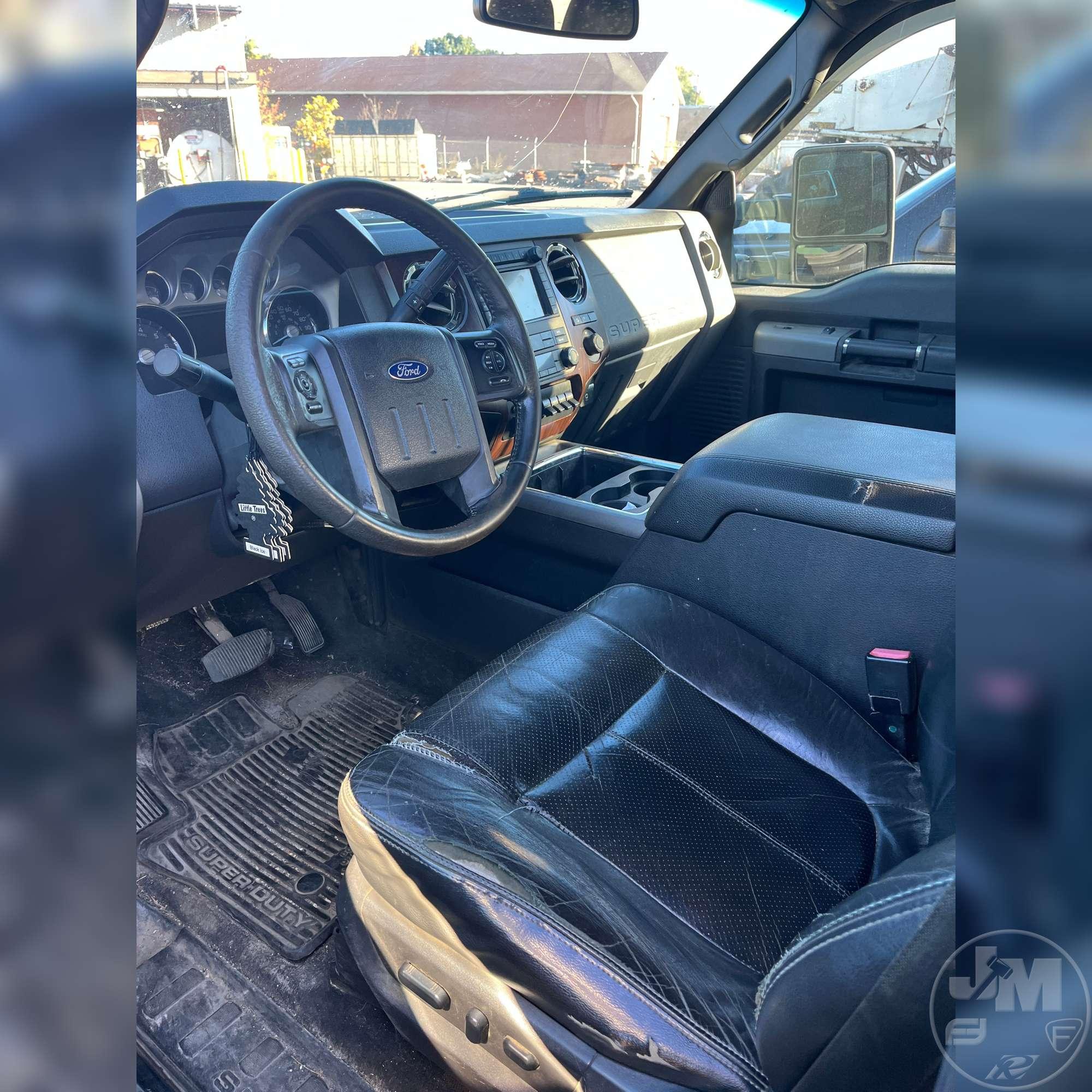2012 FORD F350 CREW CAB 4X4 PICKUP VIN: 1FT8W3B67CEC59984