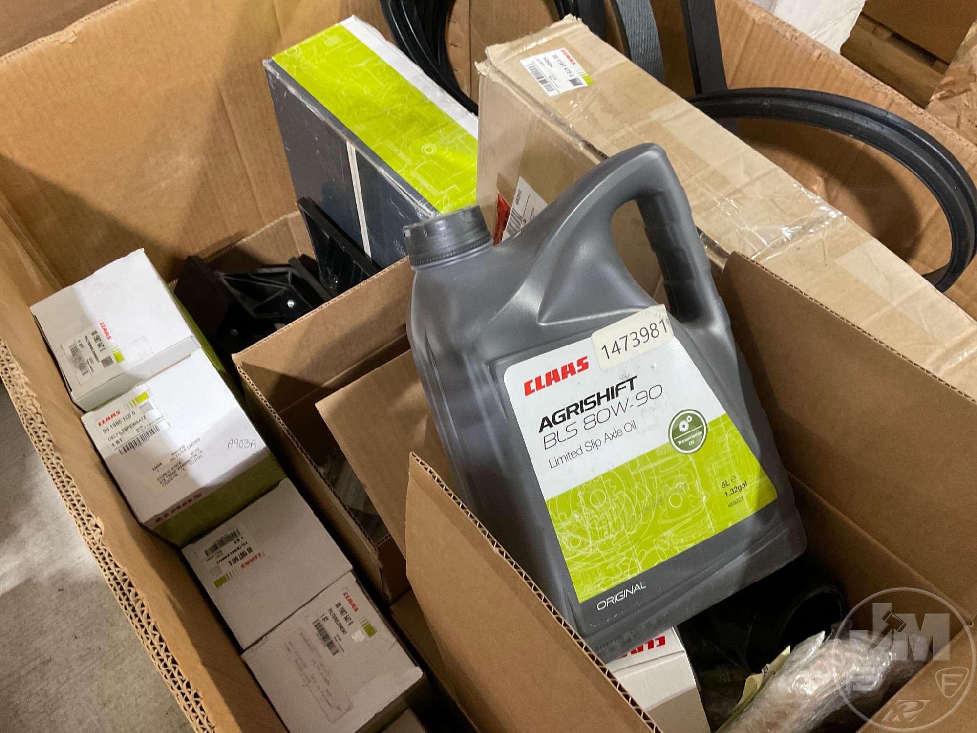 CLAAS MISC PARTS, OIL, BELTS, PAINT, FILTERS