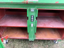 60”......X76”...... MOBILE STORAGE BOX