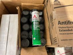 QUANTITY OF CORNHEAD GREESE, ANTIFREEZE, GEARBOX GREESE, 75W-140 SYNTHETIC GEAR LUBRICANT