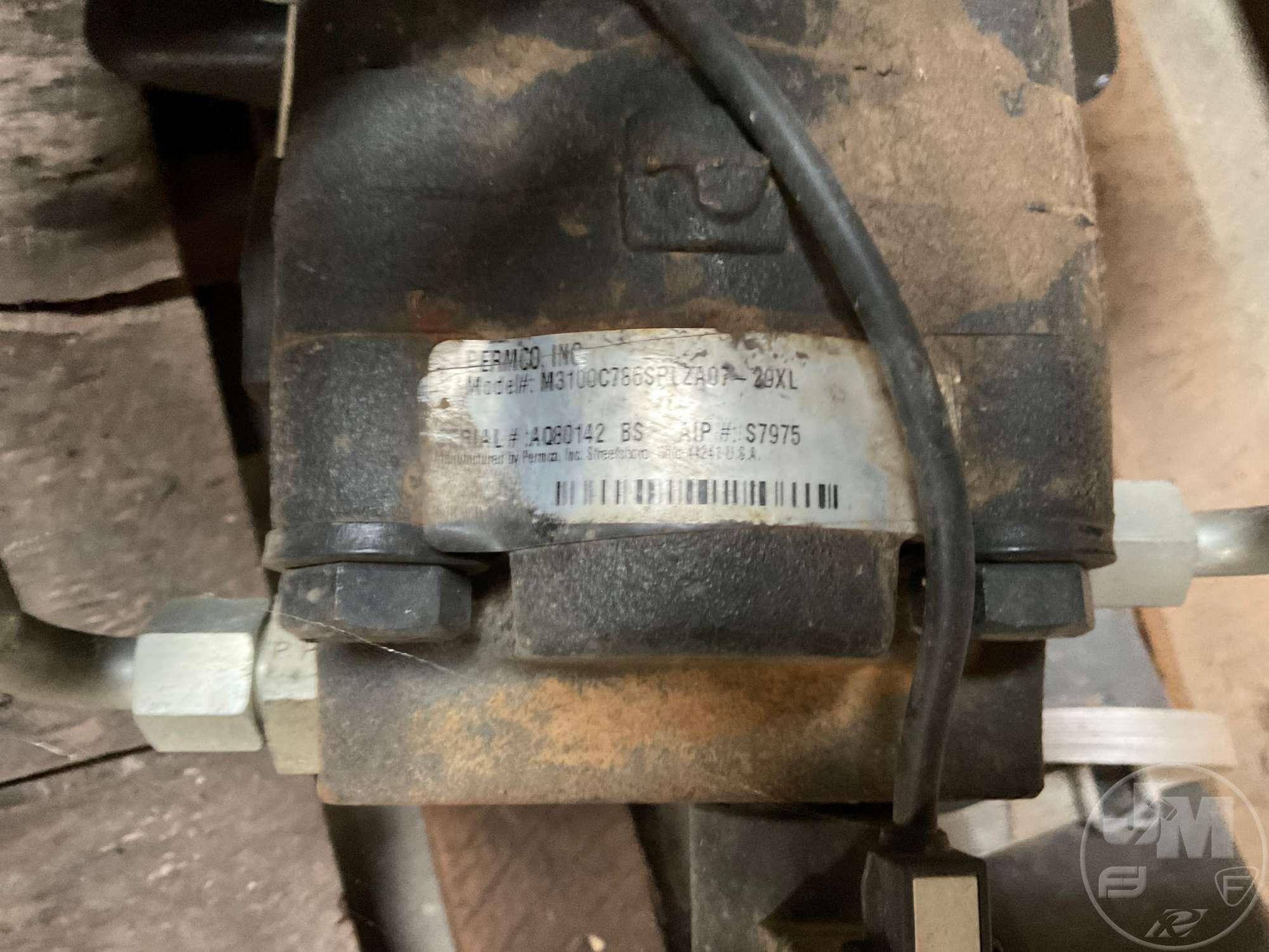 ADAMS COPCP HYDRAULIC AIR COMPRESSOR  STATIONARY AIR COMPRESSOR SN: AQ80142