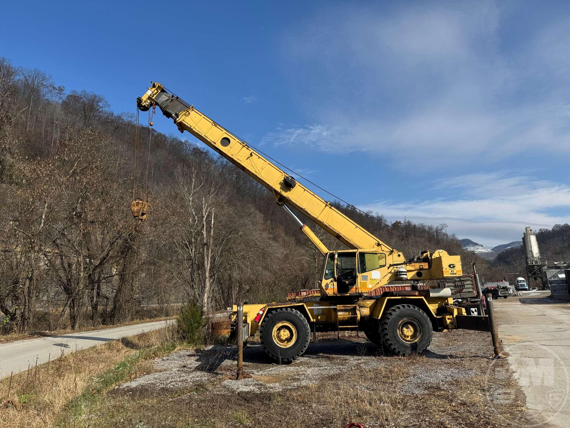 GROVE RT-740B ROUGH TERRAIN CRANE SN: 70145