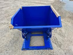 UNUSED DUMPING HOPPER