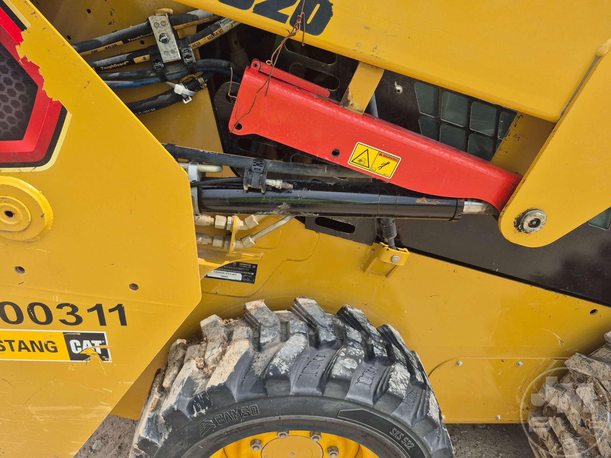 2021 CATERPILLAR 226D SKID STEER LOADER SN: CAT0226DHEK500311