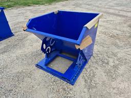 UNUSED DUMPING HOPPER