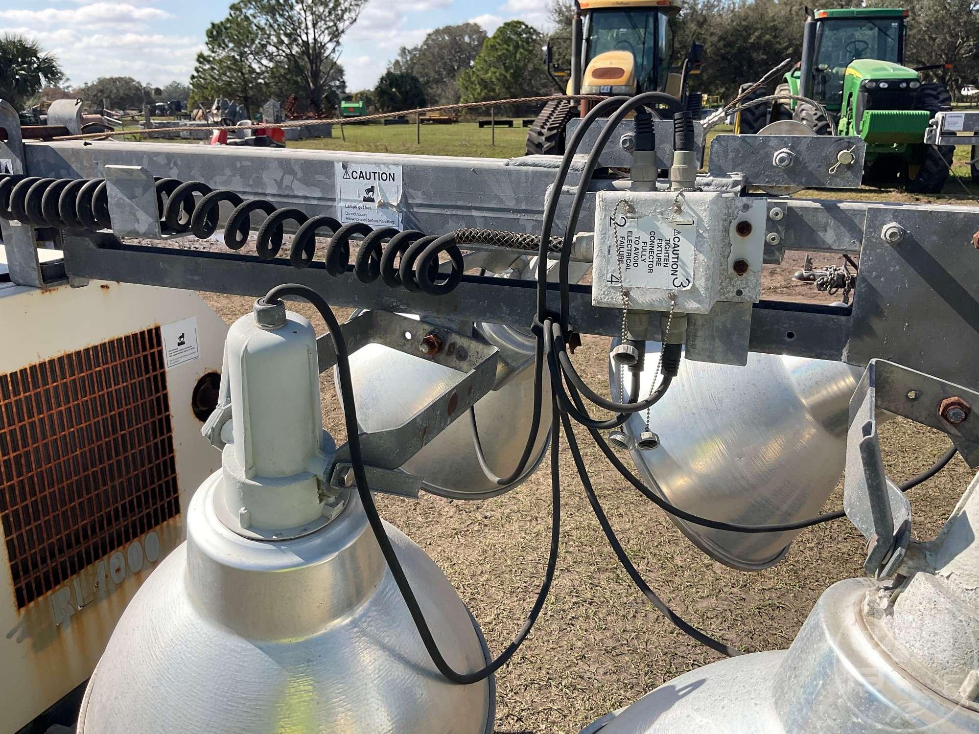 2009 TEREX RL4000 4 BULB LIGHT TOWER SN: RL409-830