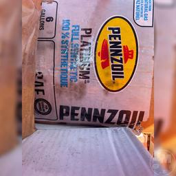 PALLET OF VARIOUS ENGINE OILS & COOLANTS