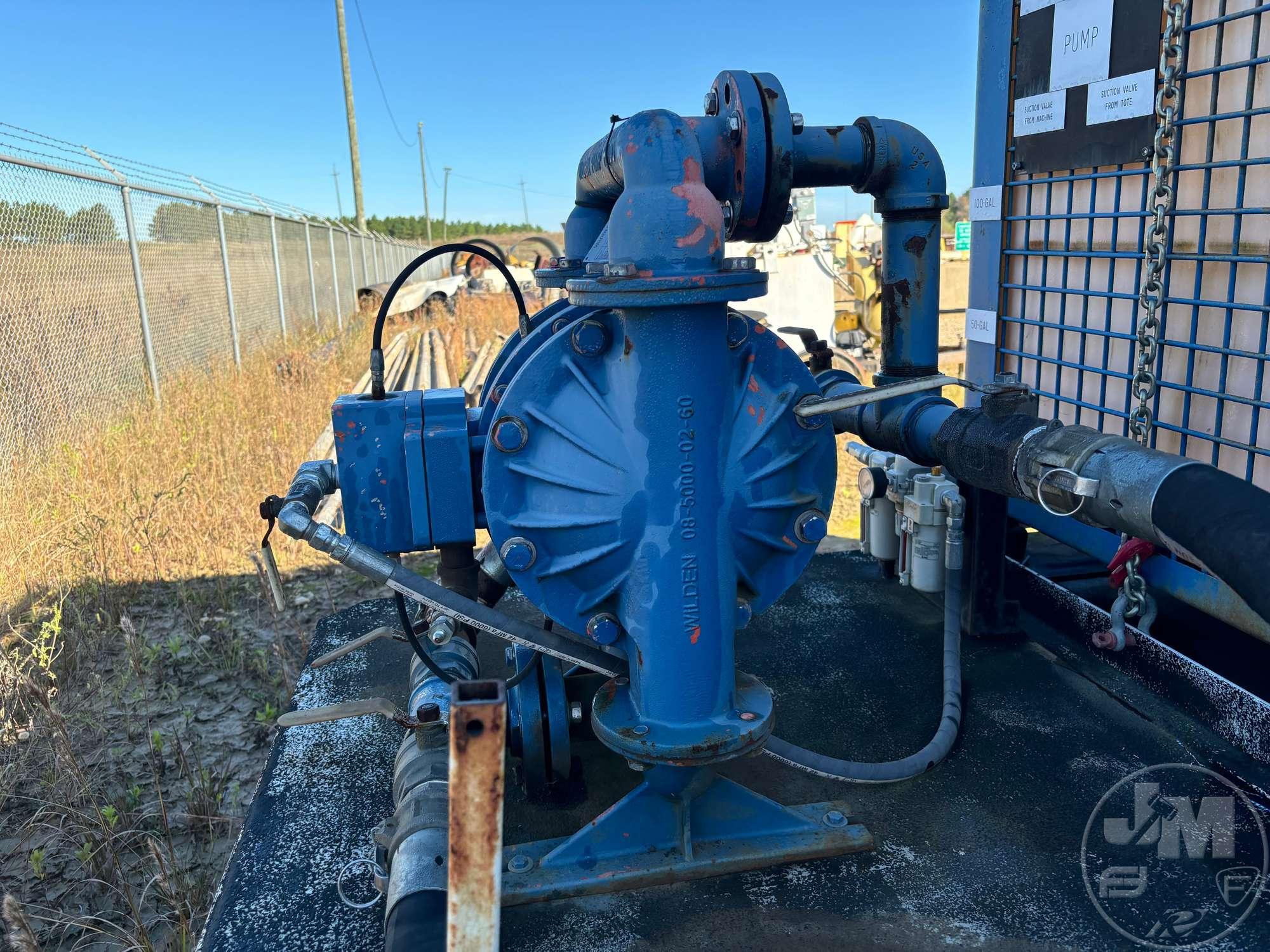 CUSTOMBUILT T/A PORTABLE LUBE STORAGE TANK