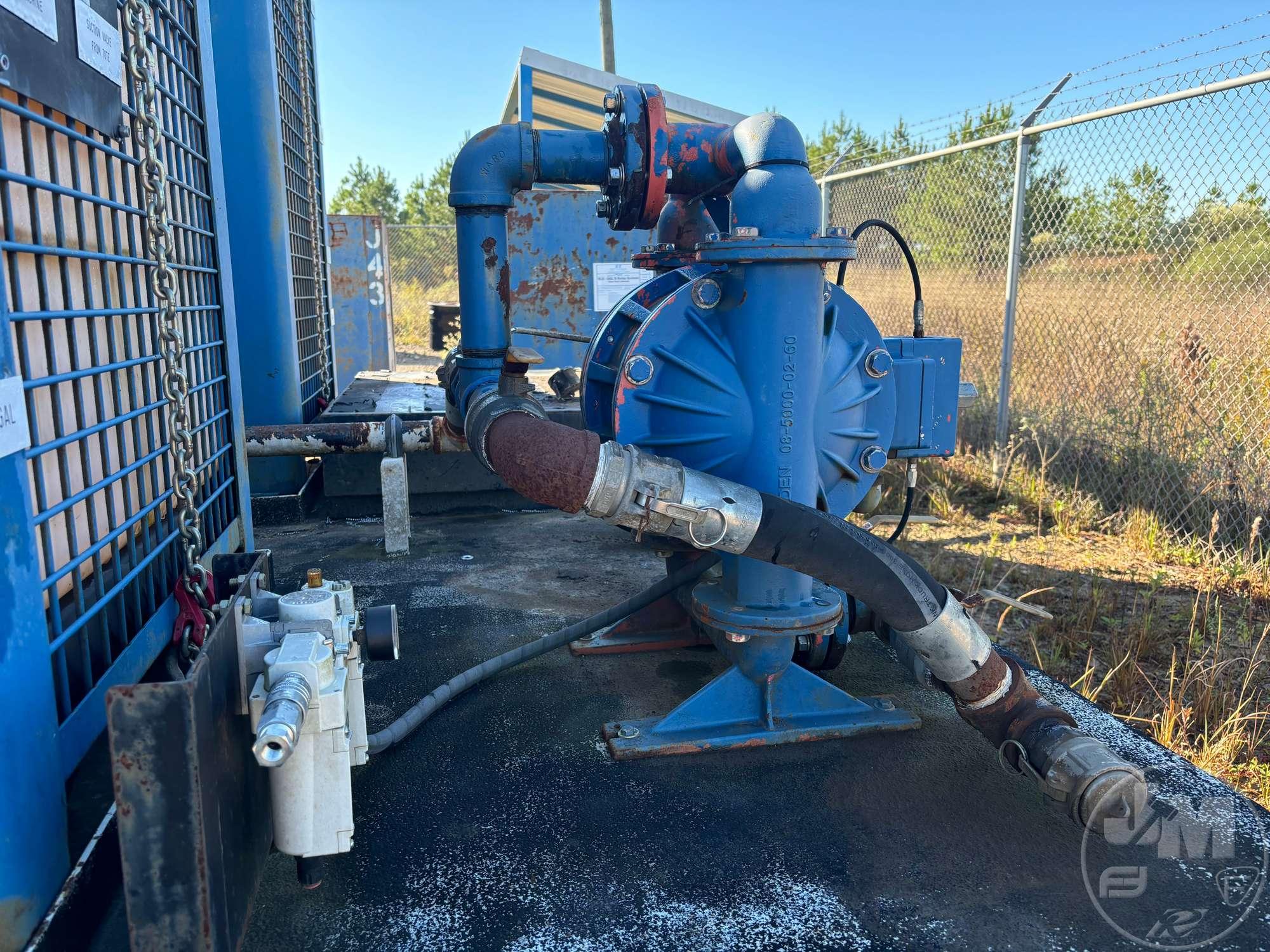 CUSTOMBUILT T/A PORTABLE LUBE STORAGE TANK