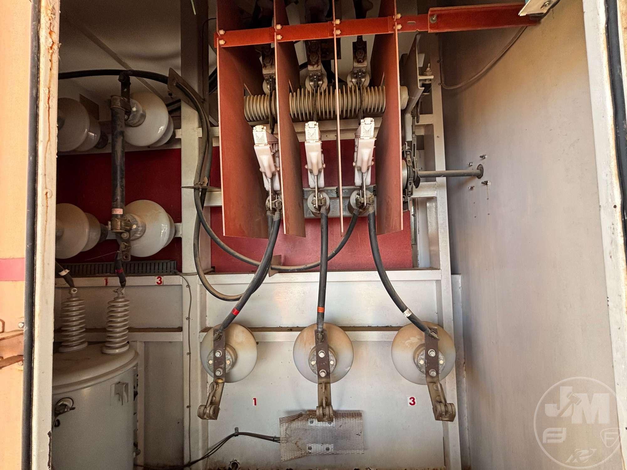 2010 PDP 25KV SWITCHGEAR HOUSE SN: 10006-001