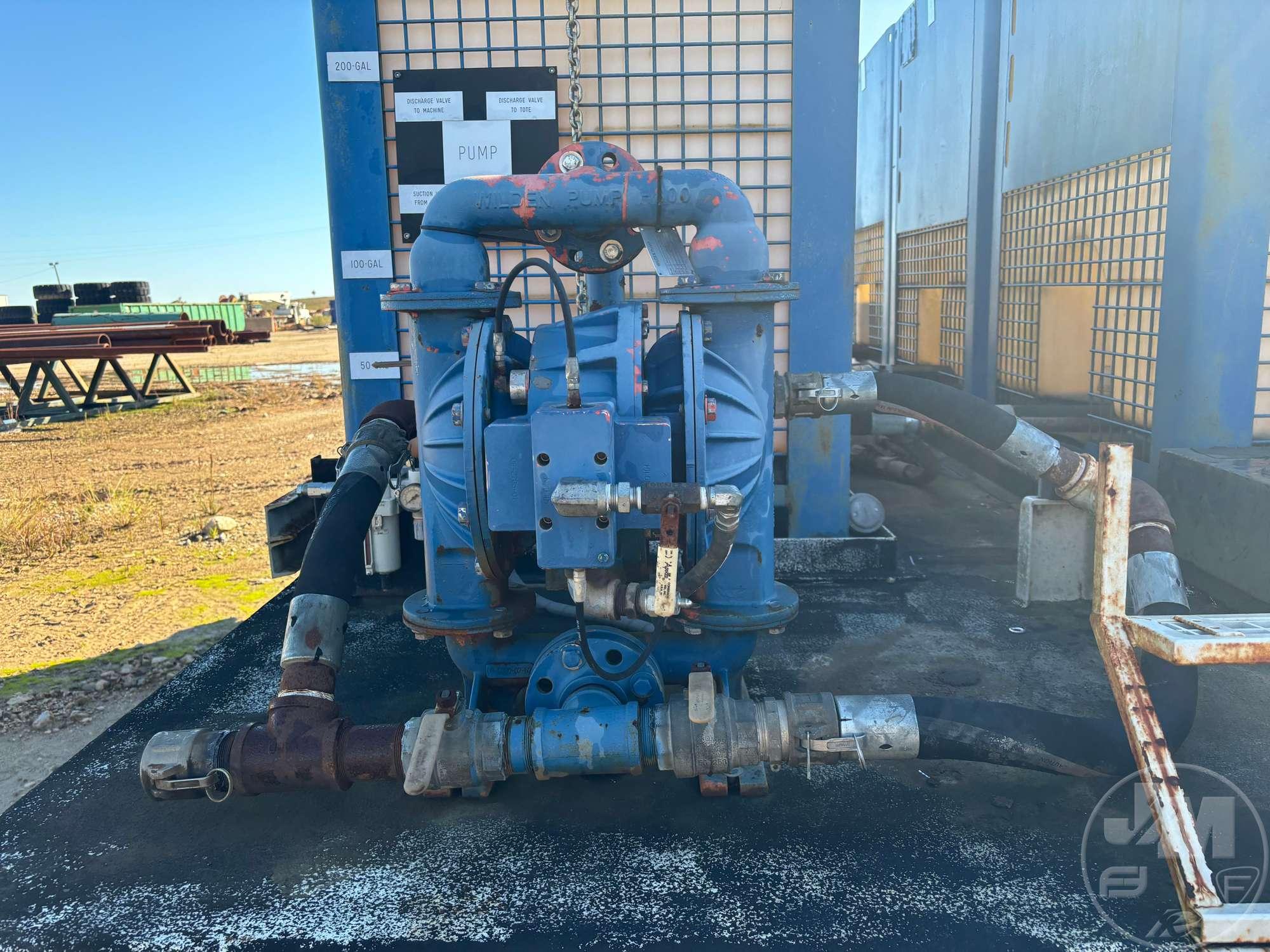 CUSTOMBUILT T/A PORTABLE LUBE STORAGE TANK