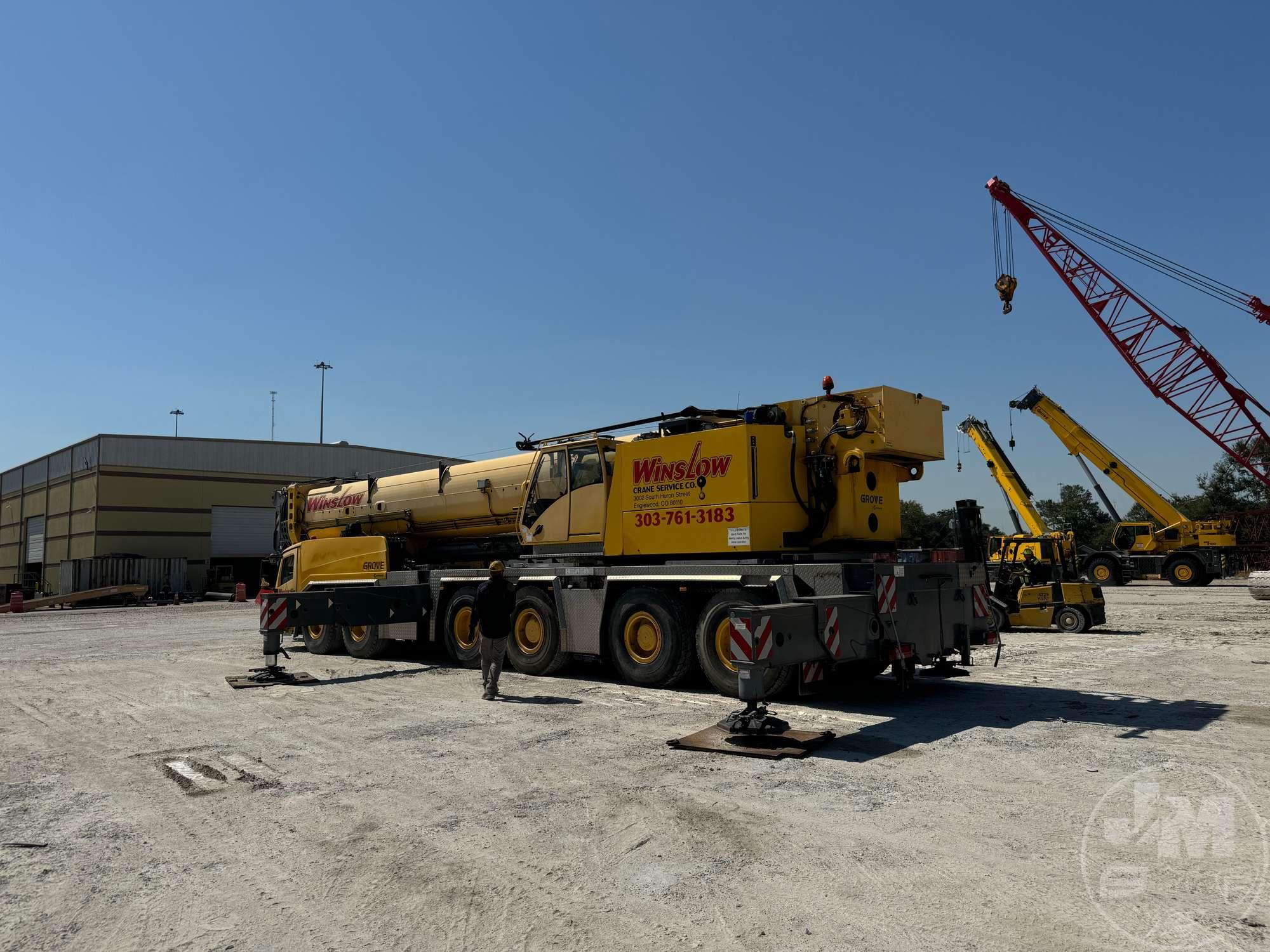 2013 GROVE GMK6400 ALL TERRAIN CRANE SN: 6400-2038