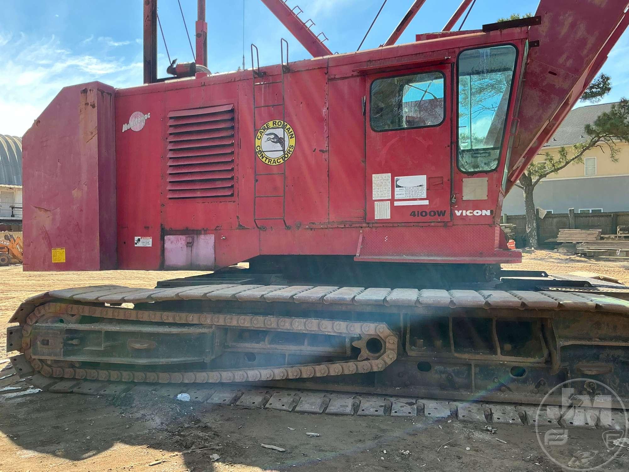 1973 MANITOWOC 4100 W VICON SERIES II CRAWLER CRANE SN: 41253