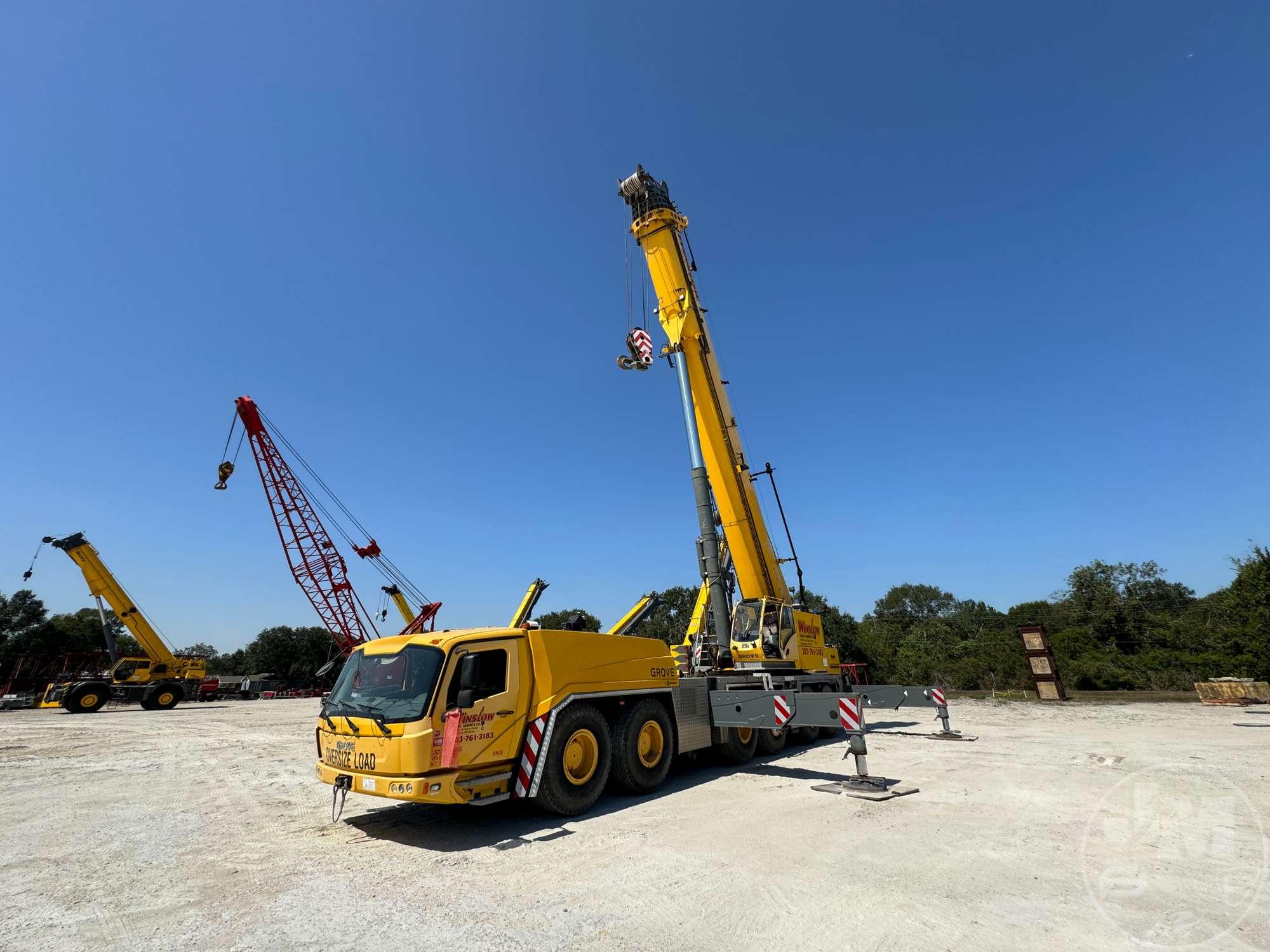 2013 GROVE GMK6400 ALL TERRAIN CRANE SN: 6400-2038