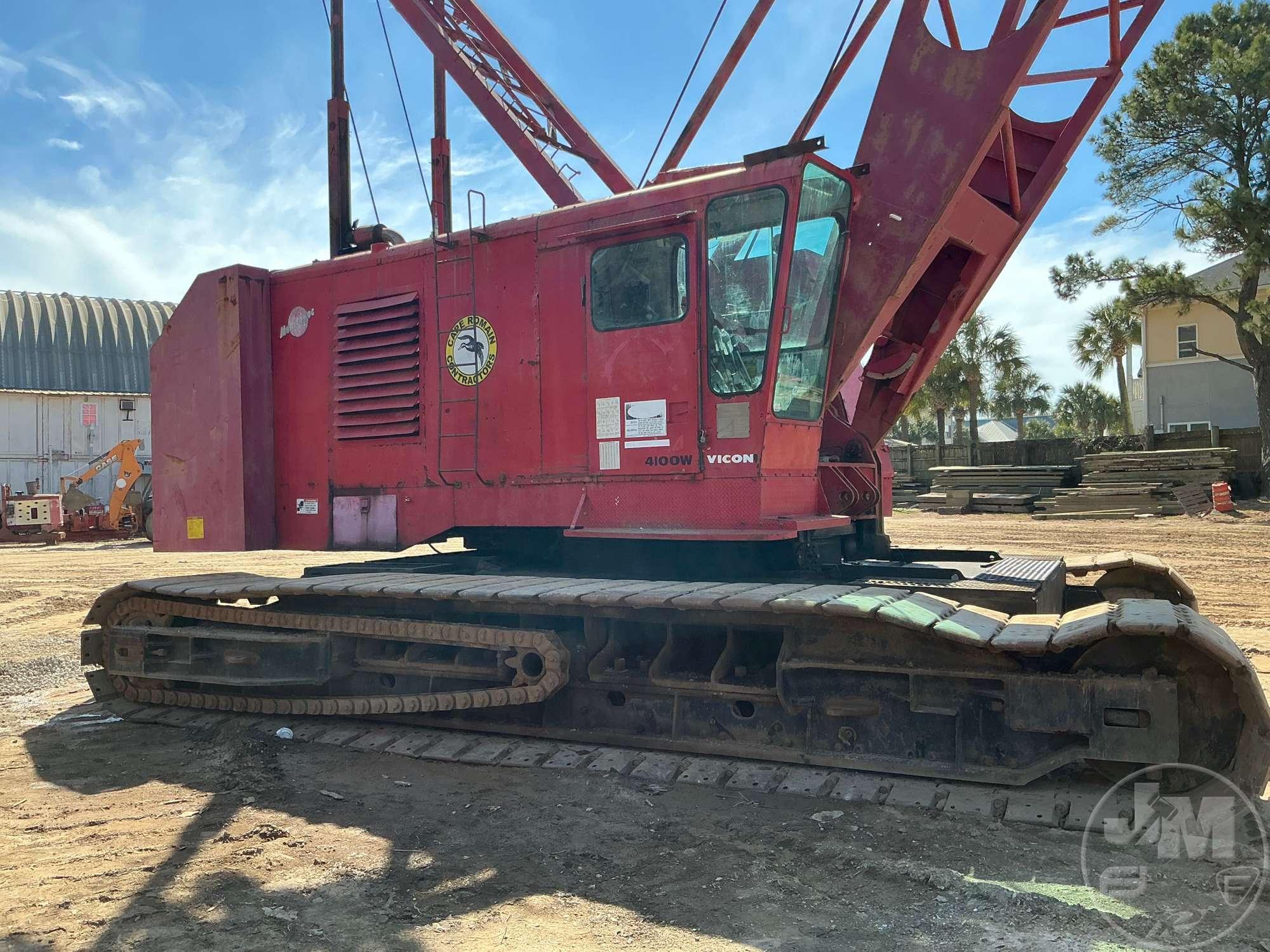 1973 MANITOWOC 4100 W VICON SERIES II CRAWLER CRANE SN: 41253