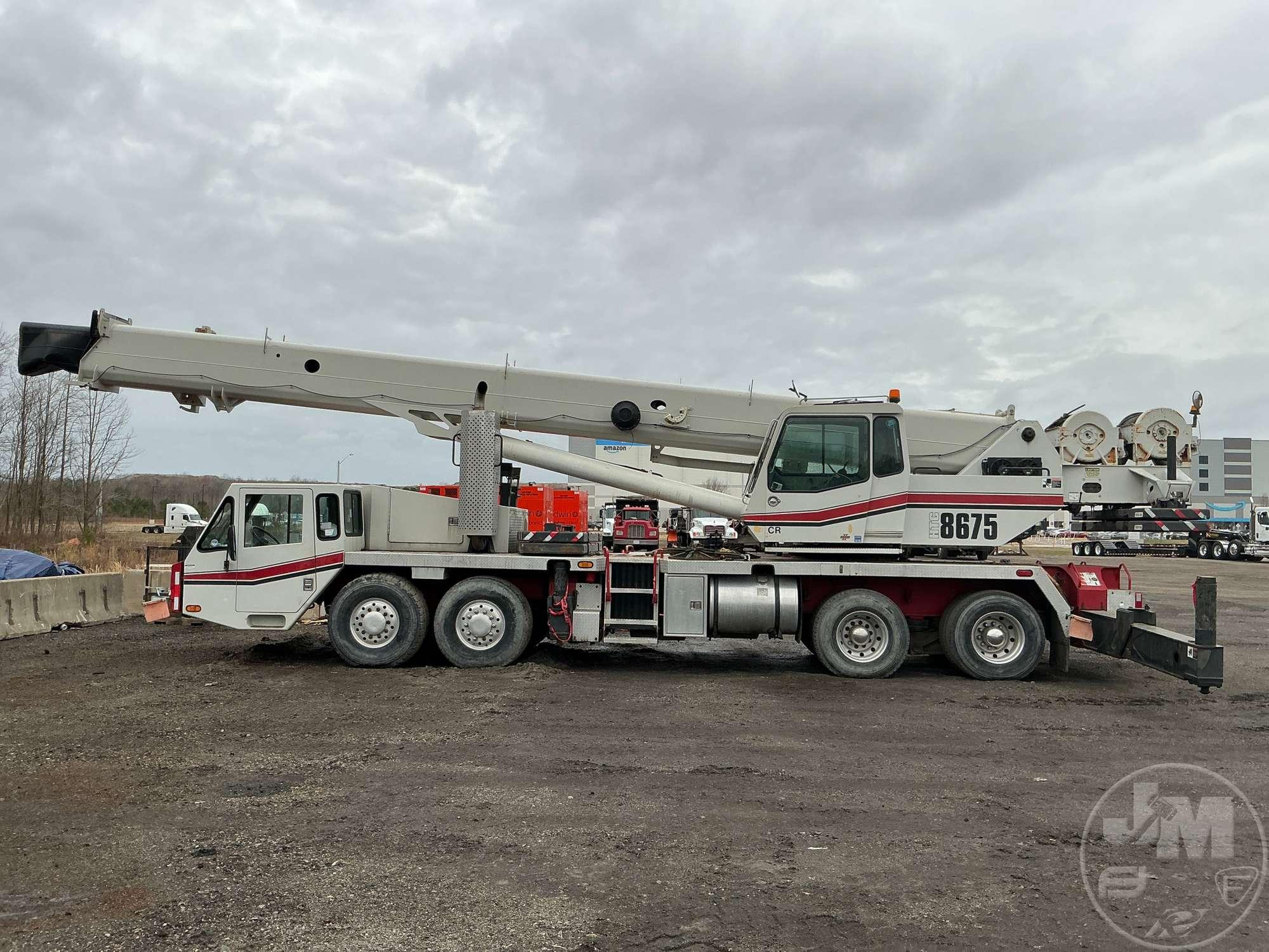 2009 LINK-BELT HTC8675 SERIES II ALL TERRAIN CRANE SN: P9J9-1015