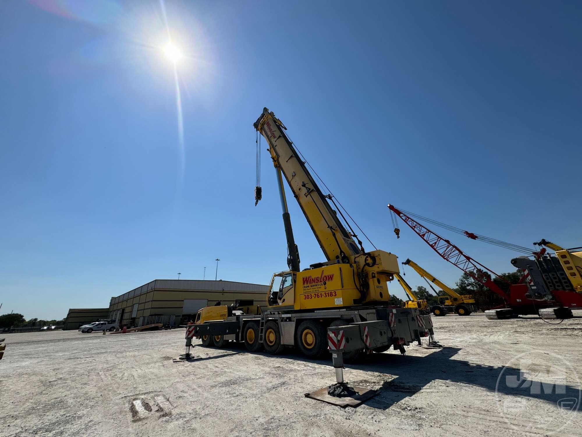 2013 GROVE GMK6400 ALL TERRAIN CRANE SN: 6400-2038
