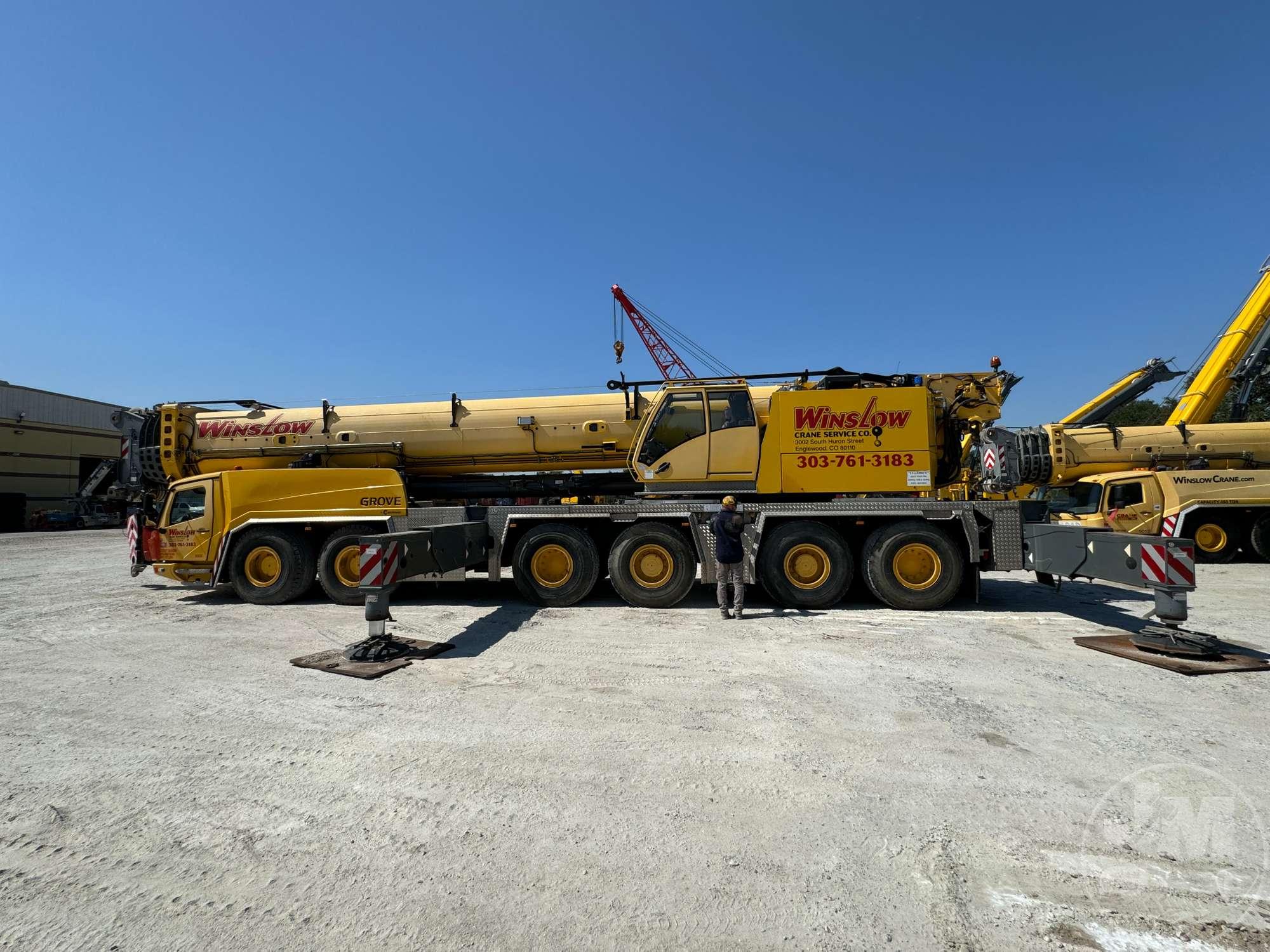 2013 GROVE GMK6400 ALL TERRAIN CRANE SN: 6400-2038
