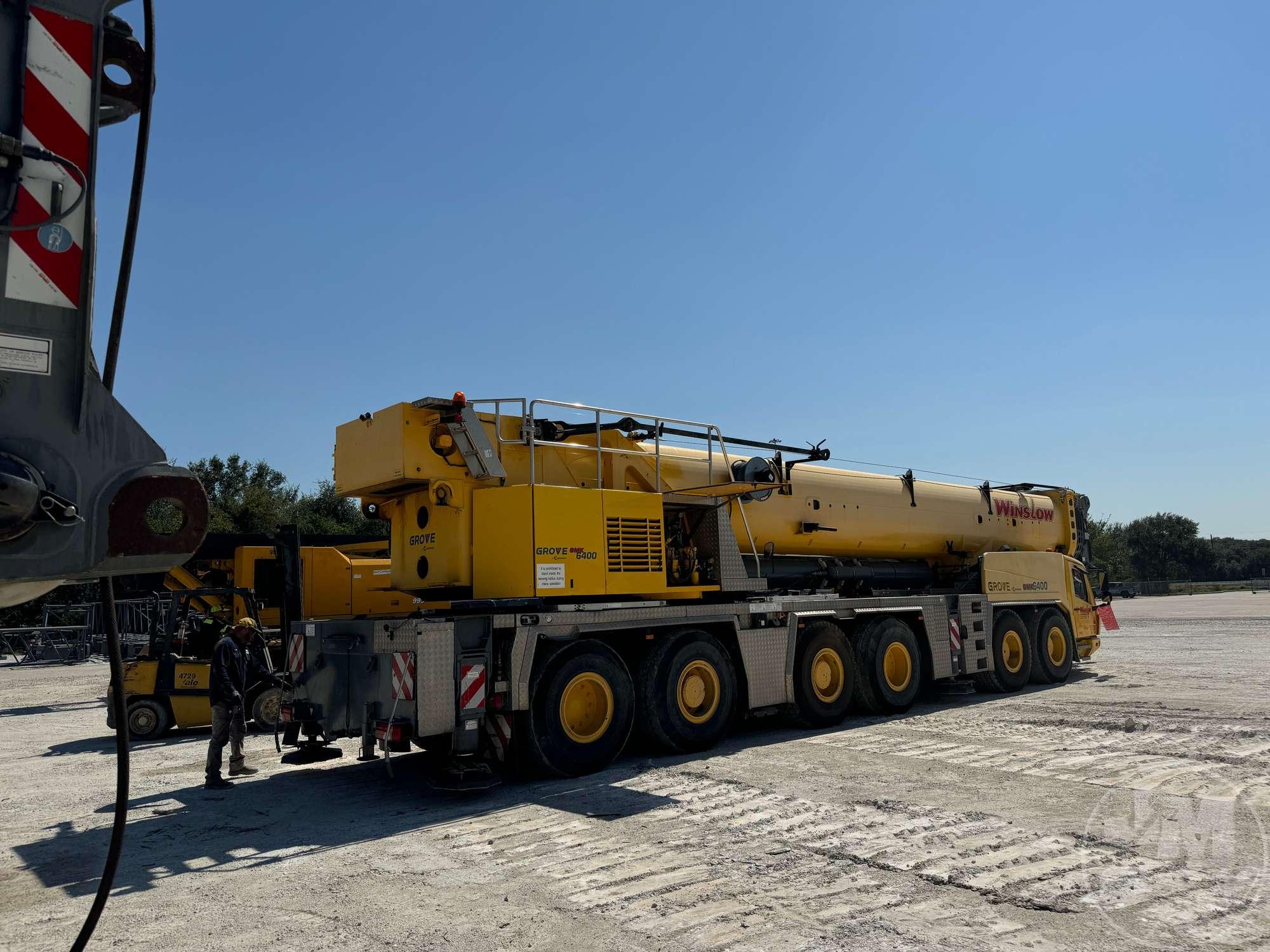 2013 GROVE GMK6400 ALL TERRAIN CRANE SN: 6400-2038