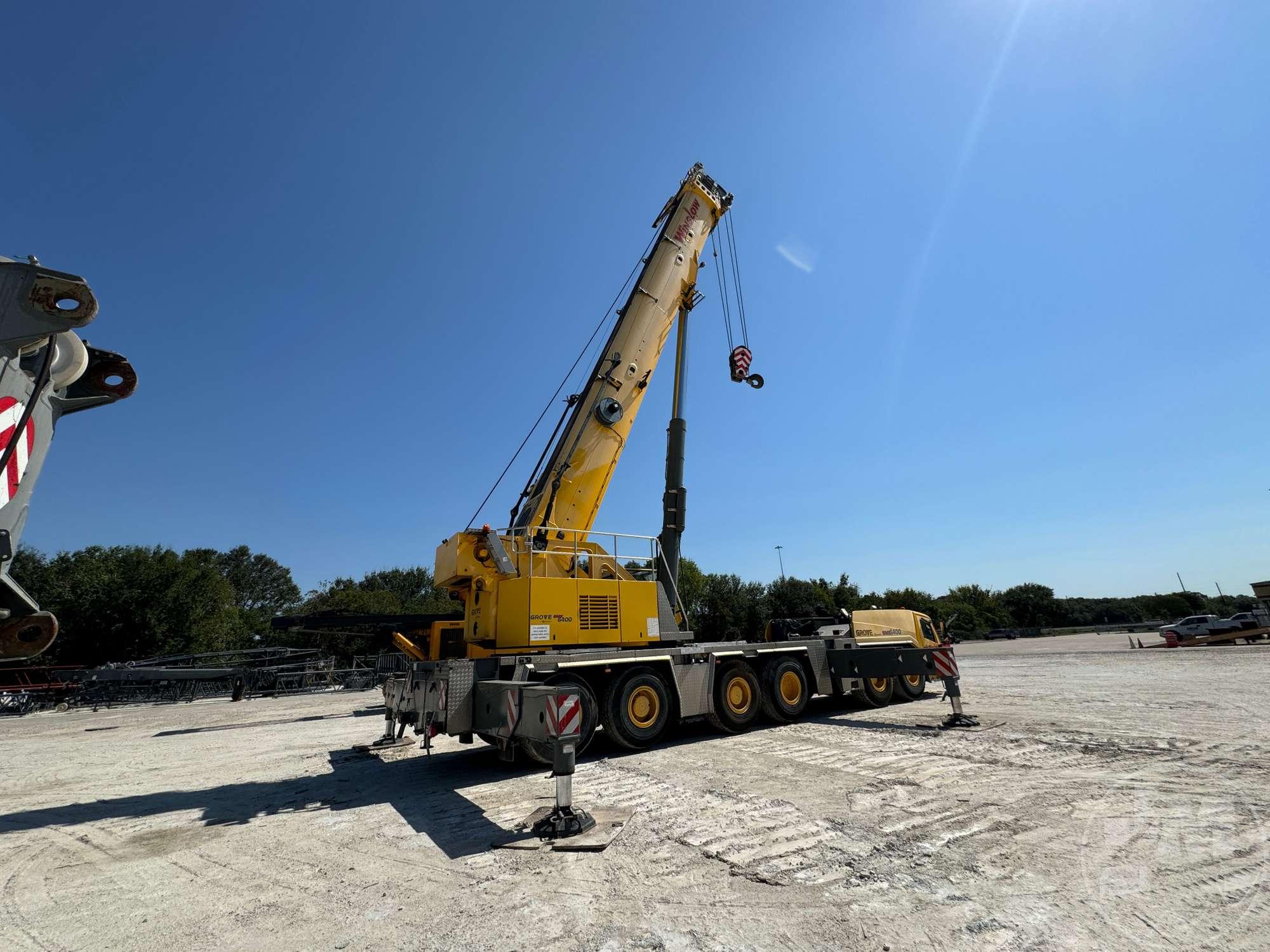 2013 GROVE GMK6400 ALL TERRAIN CRANE SN: 6400-2038
