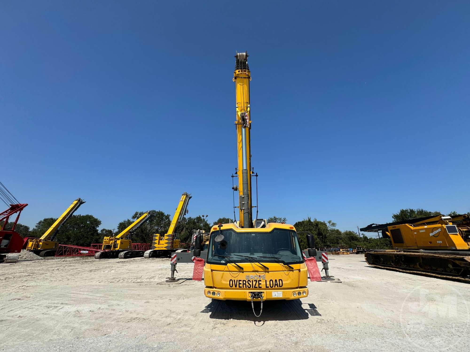 2013 GROVE GMK6400 ALL TERRAIN CRANE SN: 6400-2038