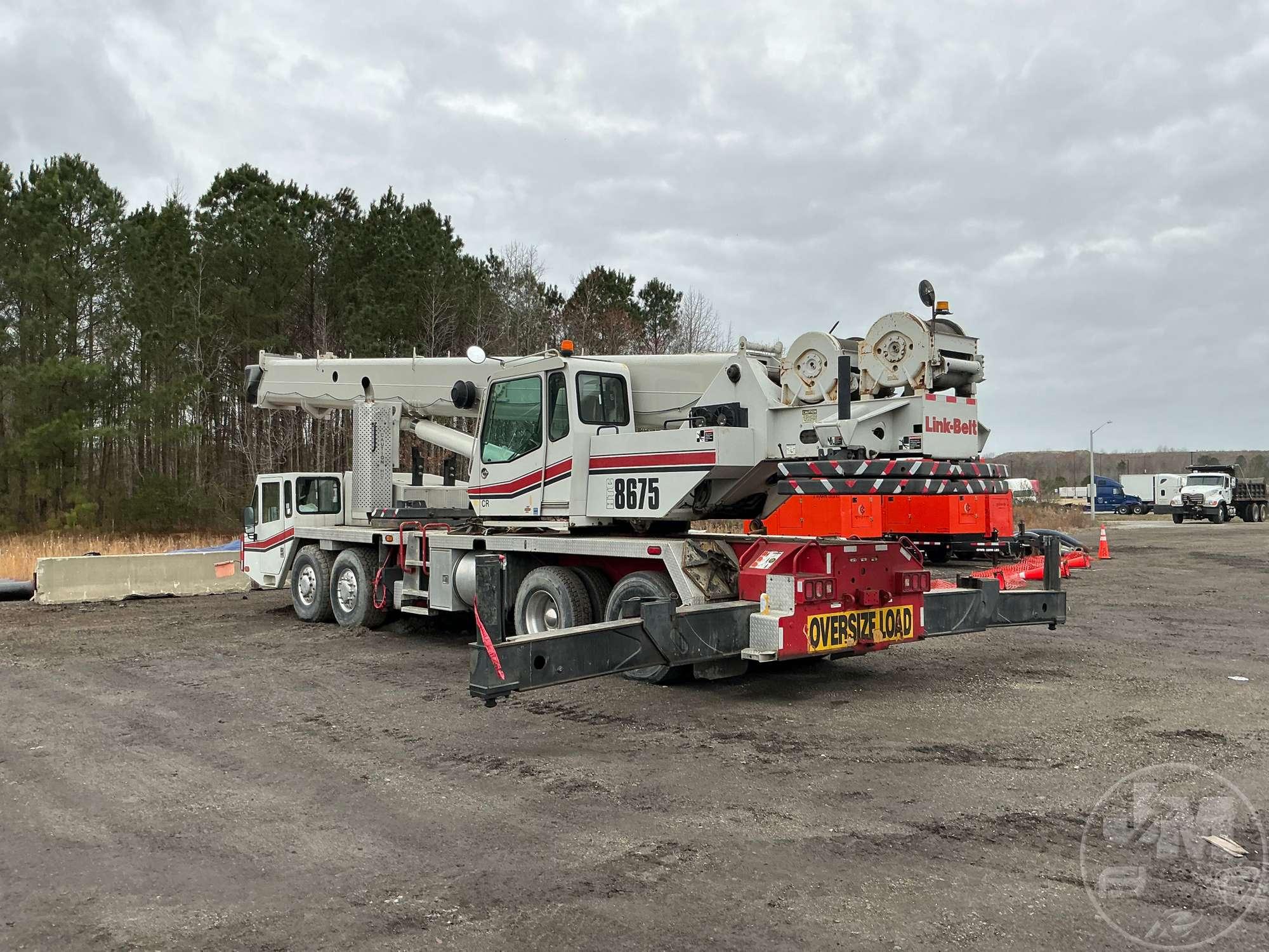 2009 LINK-BELT HTC8675 SERIES II ALL TERRAIN CRANE SN: P9J9-1015