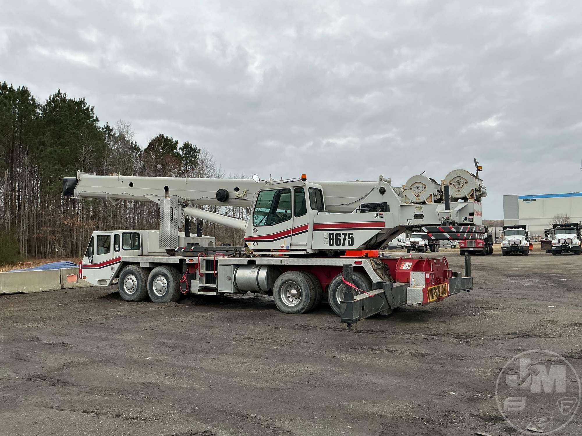 2009 LINK-BELT HTC8675 SERIES II ALL TERRAIN CRANE SN: P9J9-1015