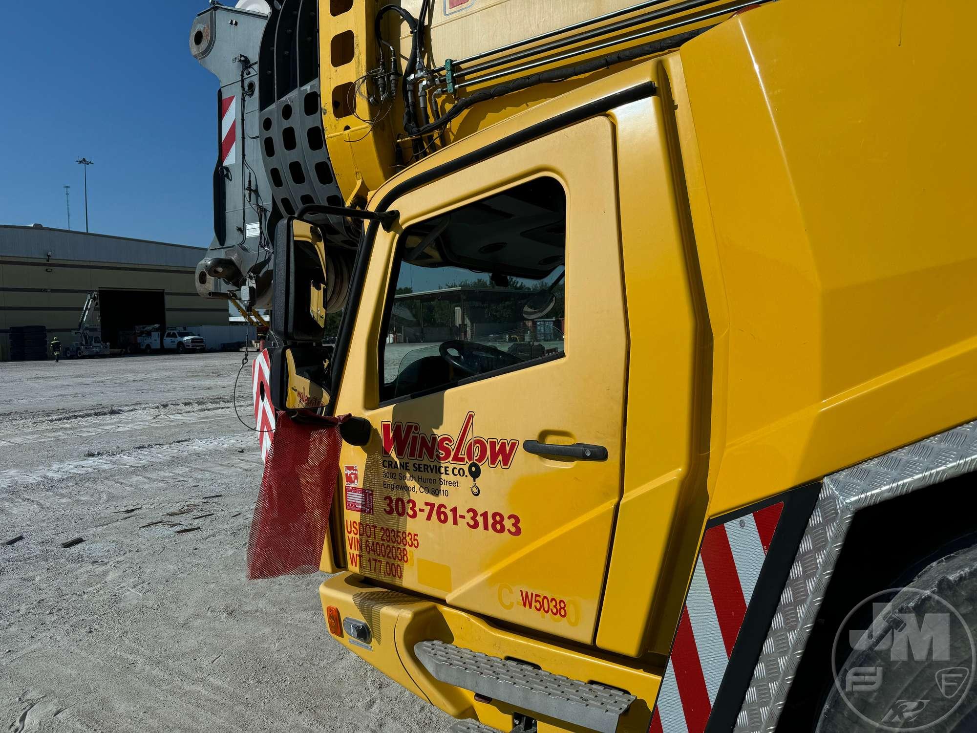 2013 GROVE GMK6400 ALL TERRAIN CRANE SN: 6400-2038
