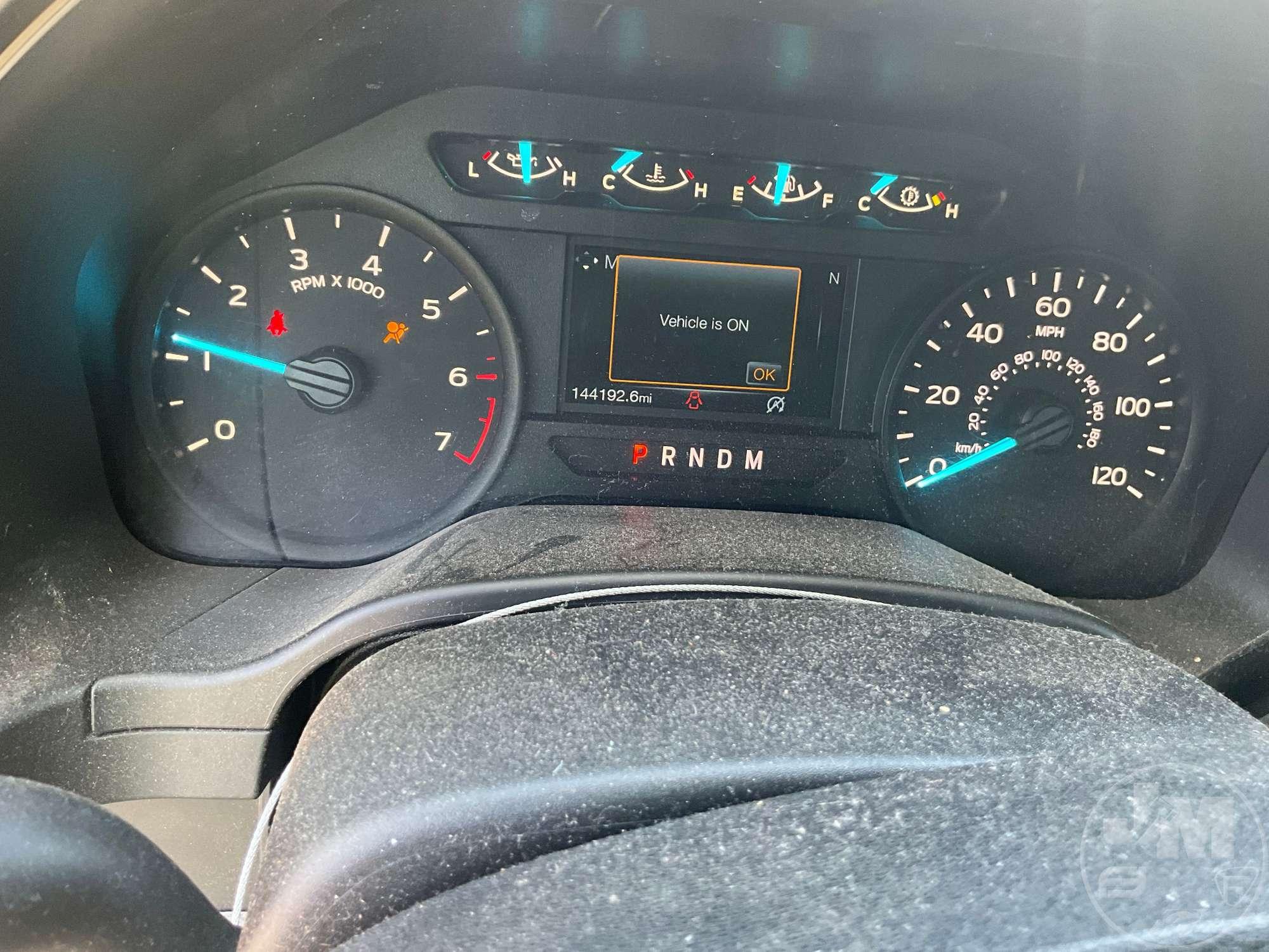 2019 FORD F-150 XL EXTENDED CAB 4X2 PICKUP VIN: 1FTEX1C55KKD85058
