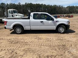 2019 FORD F-150 XL EXTENDED CAB 4X2 PICKUP VIN: 1FTEX1C55KKD85058