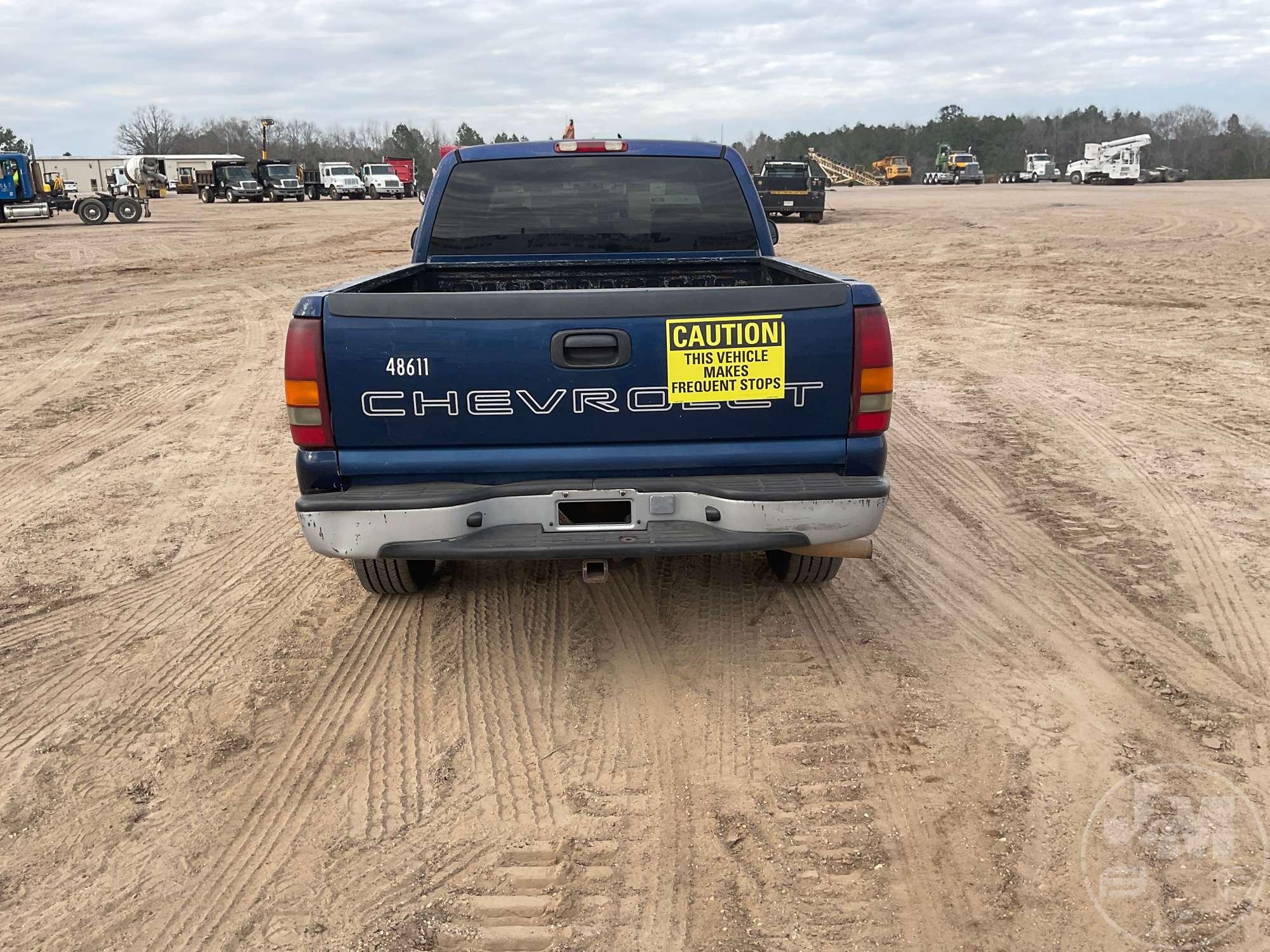 2000 CHEVROLET SILVERADO 1500 EXTENDED CAB 4X2 PICKUP VIN: 2GCEC19V3Y1360767