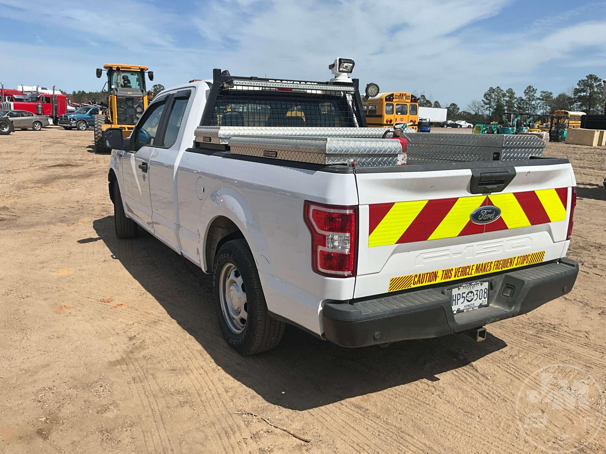 2019 FORD F-150 XL EXTENDED CAB 4X2 PICKUP VIN: 1FTEX1C55KKD85058
