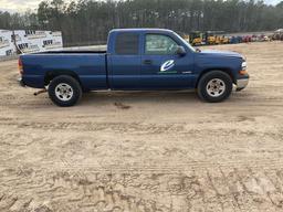 2000 CHEVROLET SILVERADO 1500 EXTENDED CAB 4X2 PICKUP VIN: 2GCEC19V3Y1360767