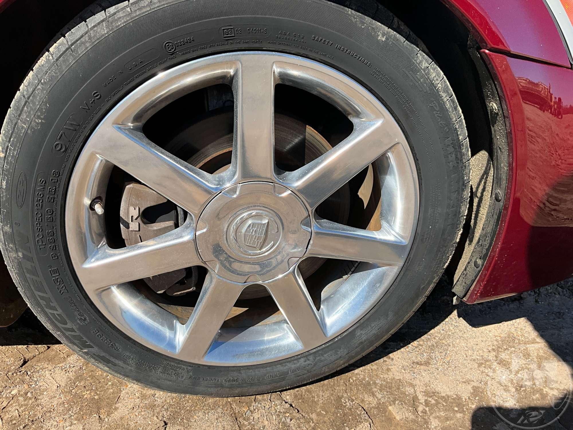 2006 CADILLAC XLR VIN: 1G6YV36A165601146
