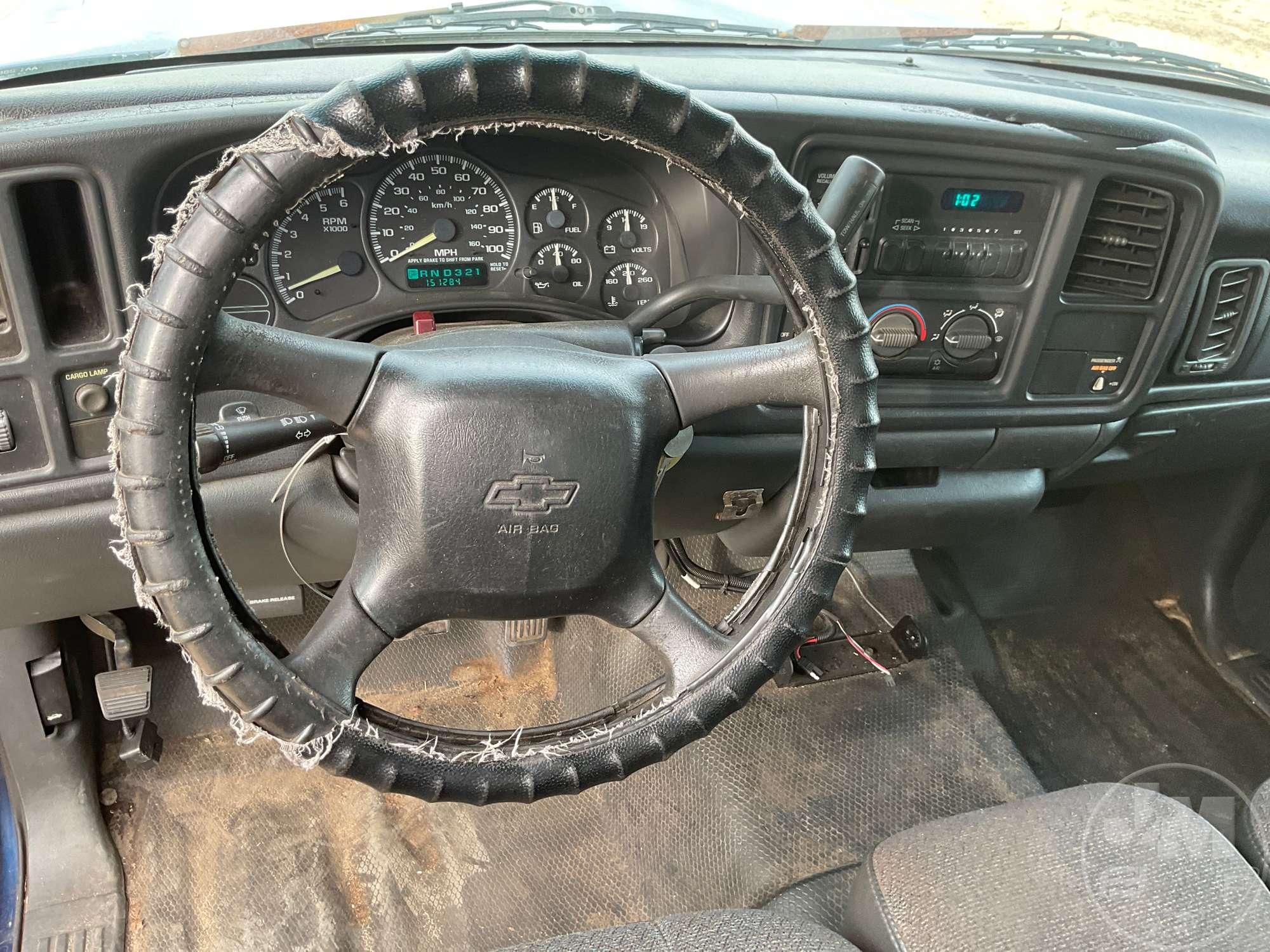 2000 CHEVROLET SILVERADO 1500 EXTENDED CAB 4X2 PICKUP VIN: 2GCEC19V3Y1360767