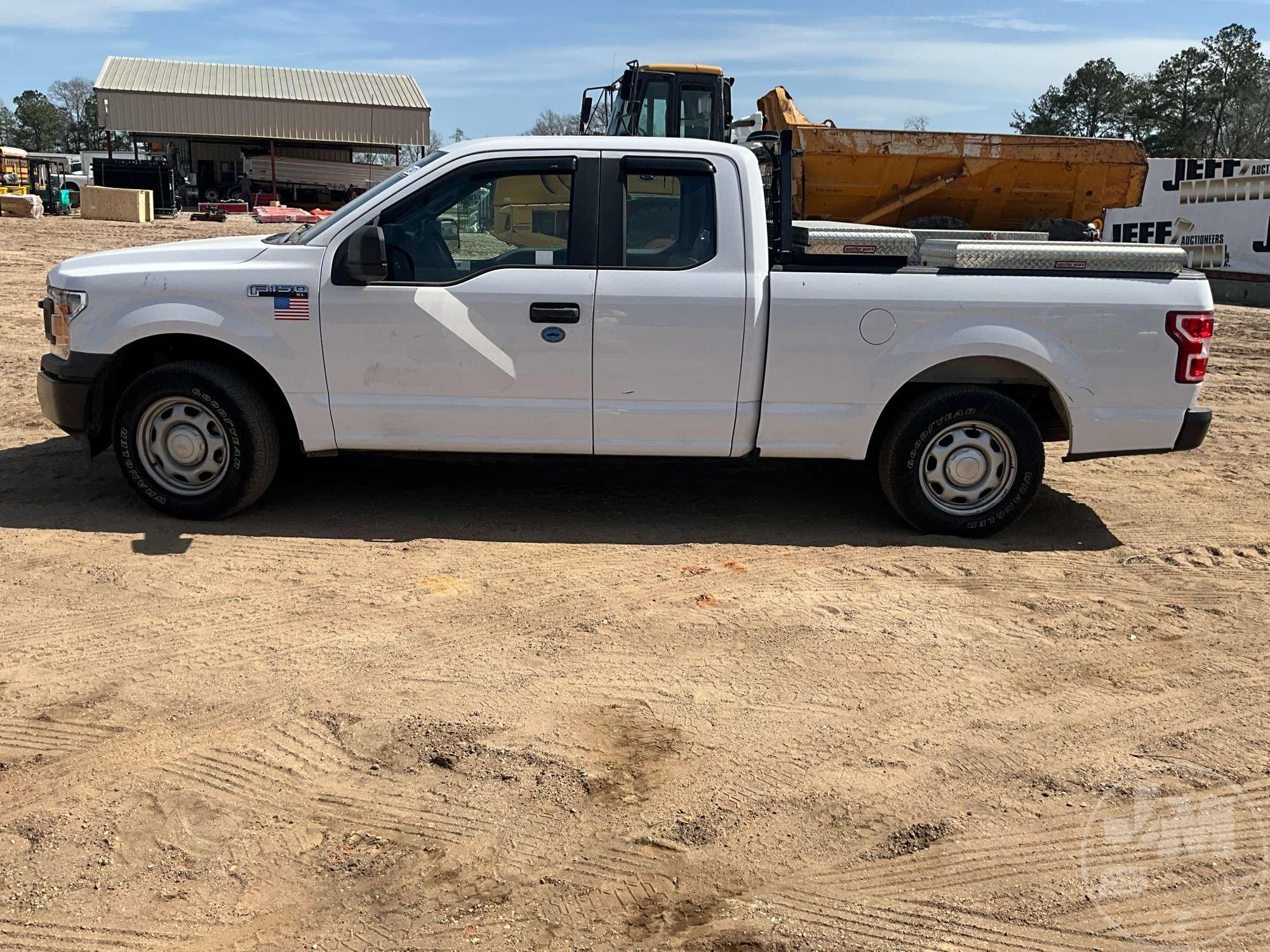 2019 FORD F-150 XL EXTENDED CAB 4X2 PICKUP VIN: 1FTEX1C55KKD85058