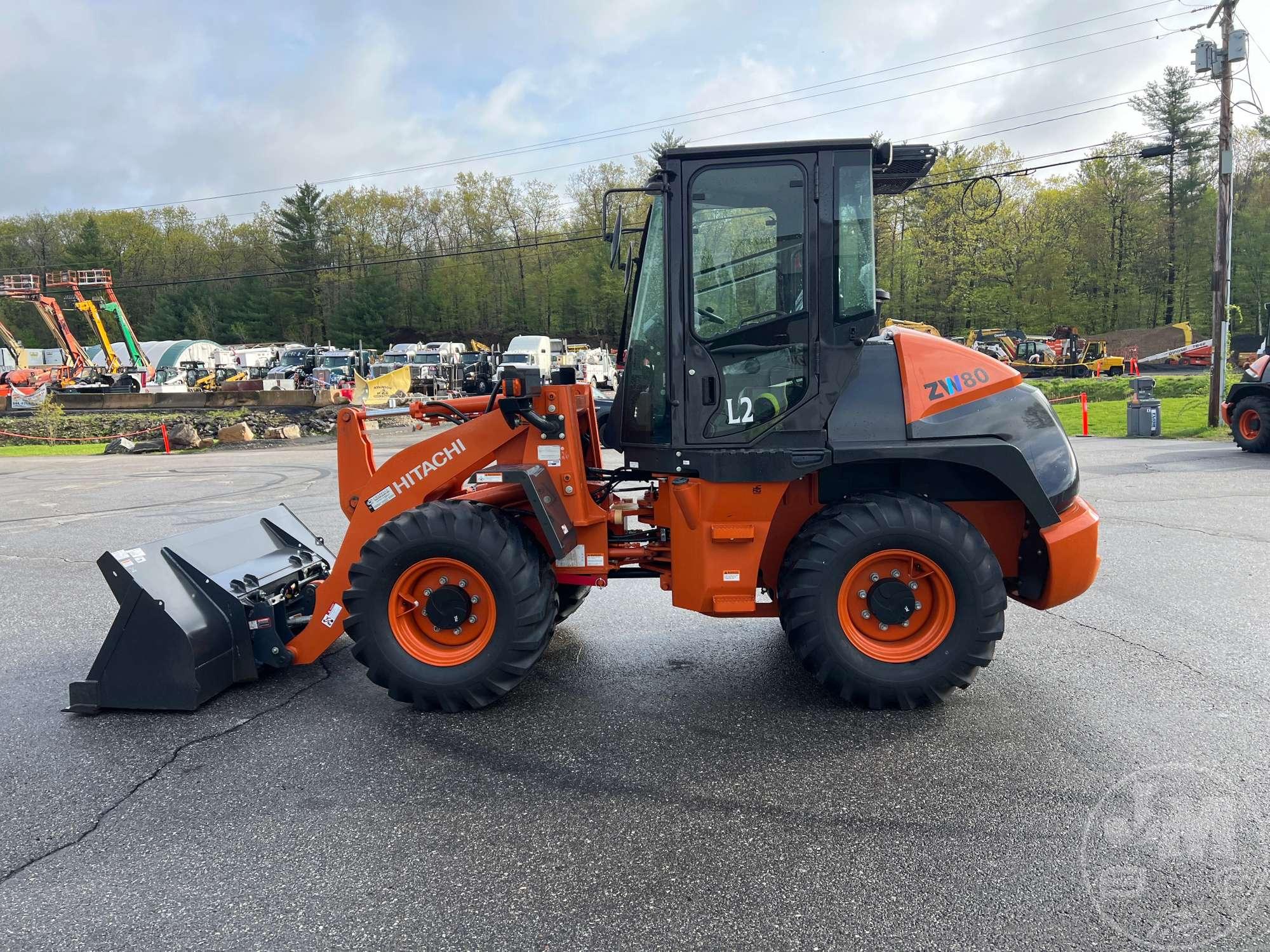 2024 HITACHI ZW80-5B WHEEL LOADER SN: RYUNCH60V00006465
