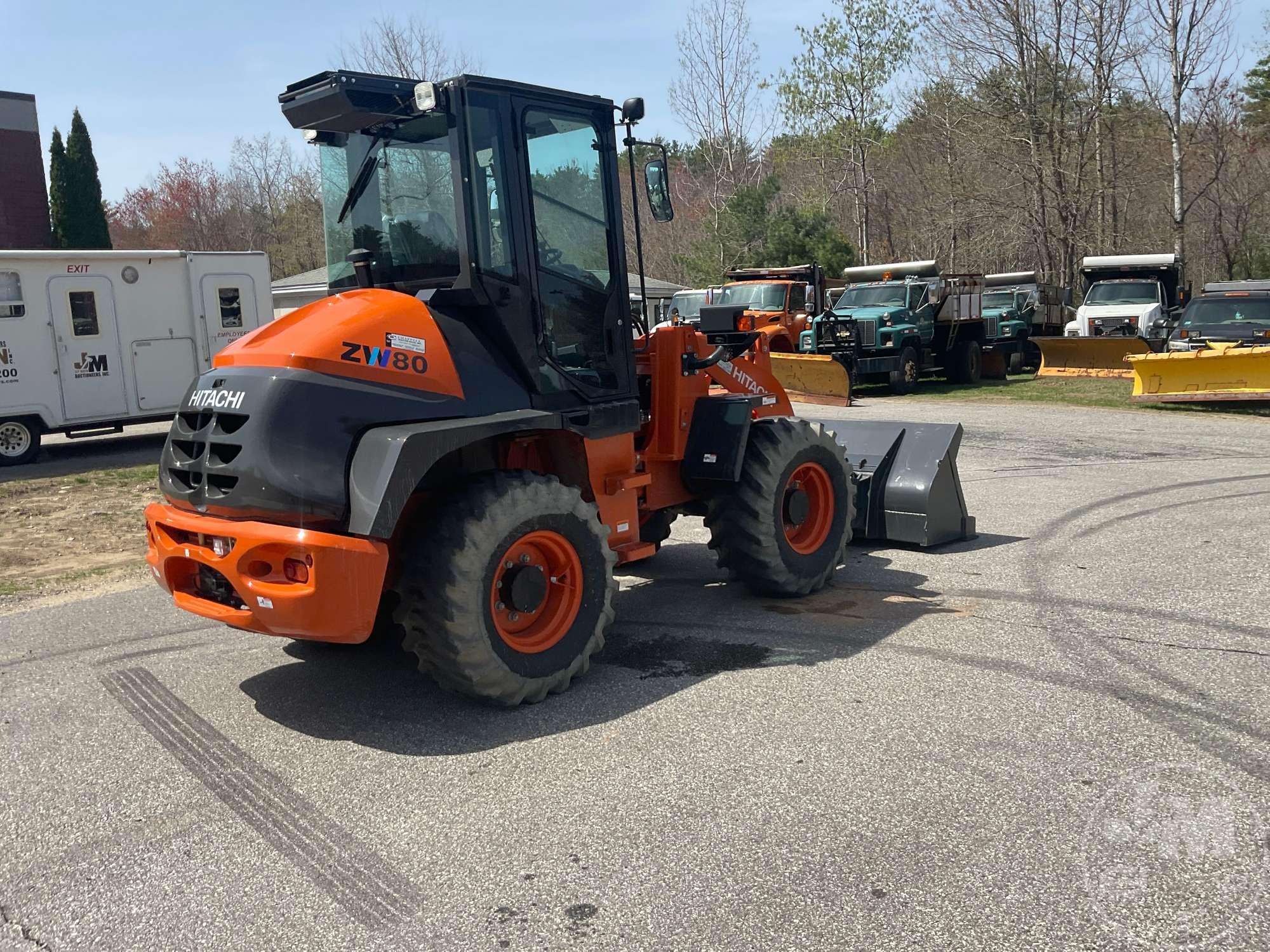 2024 HITACHI ZW80-5B WHEEL LOADER SN: RYUNCH60K00006171