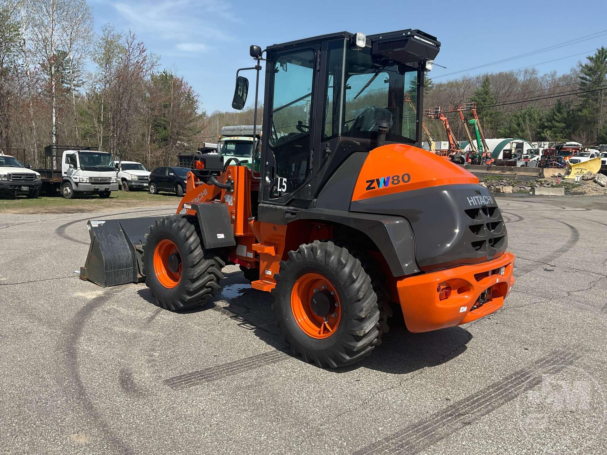2024 HITACHI ZW80-5B WHEEL LOADER SN: RYUNCH60P00006461