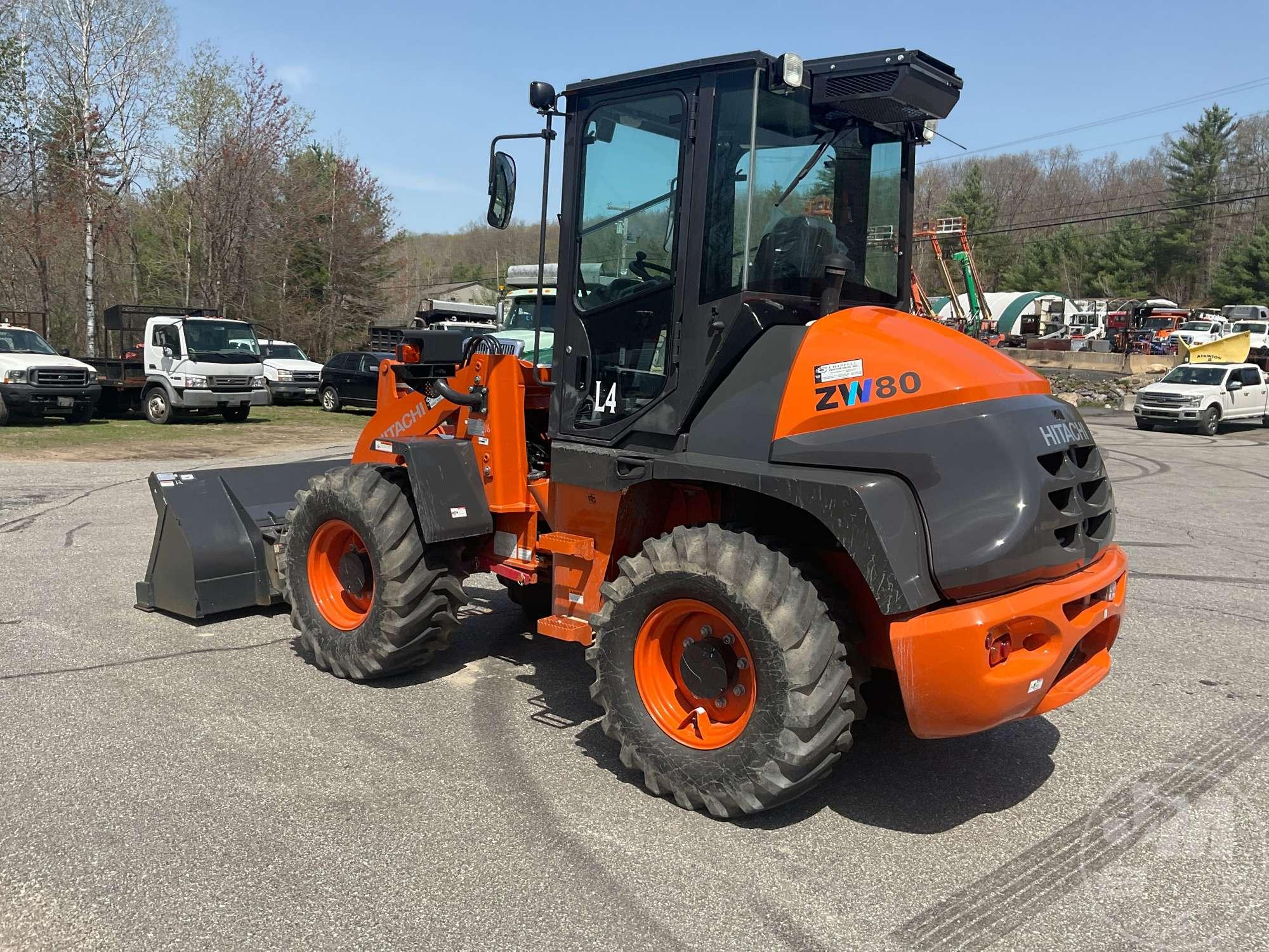 2024 HITACHI ZW80-5B WHEEL LOADER SN: RYUNCH60K00006171