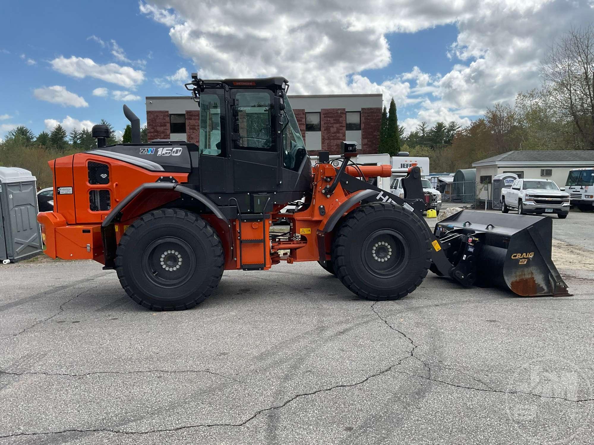2024 HITACHI ZW160-7 WHEEL LOADER SN: HCMNTL60E00010371
