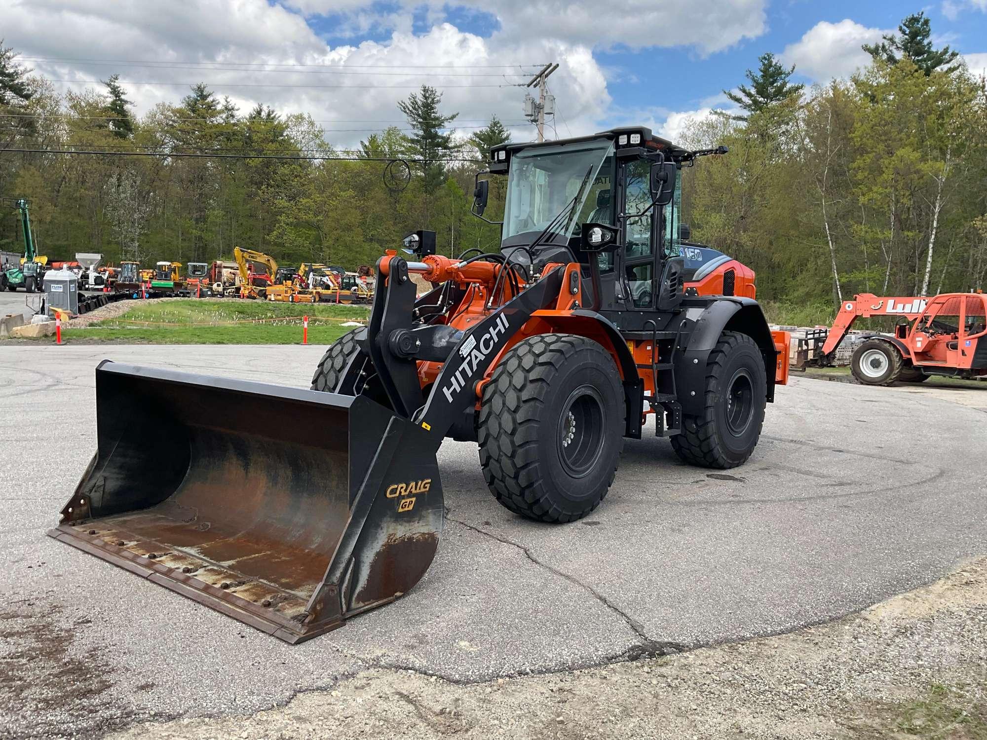 2024 HITACHI ZW160-7 WHEEL LOADER SN: HCMNTL60E00010371