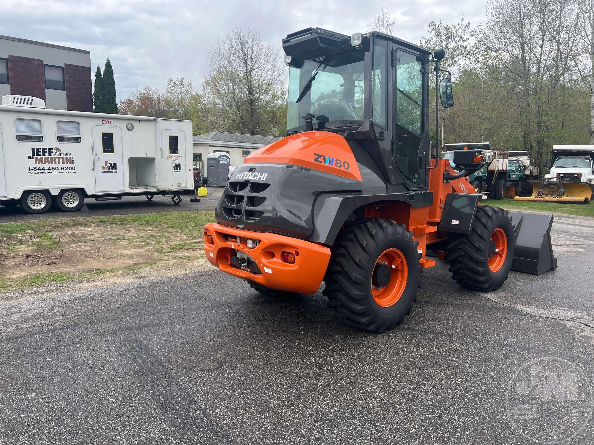2024 HITACHI ZW80-5B WHEEL LOADER SN: RYUNCH60J00006480