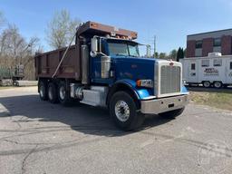 2013 PETERBILT 367 TRI-AXLE DUMP TRUCK VIN: 1NPTLP0X5DD190590