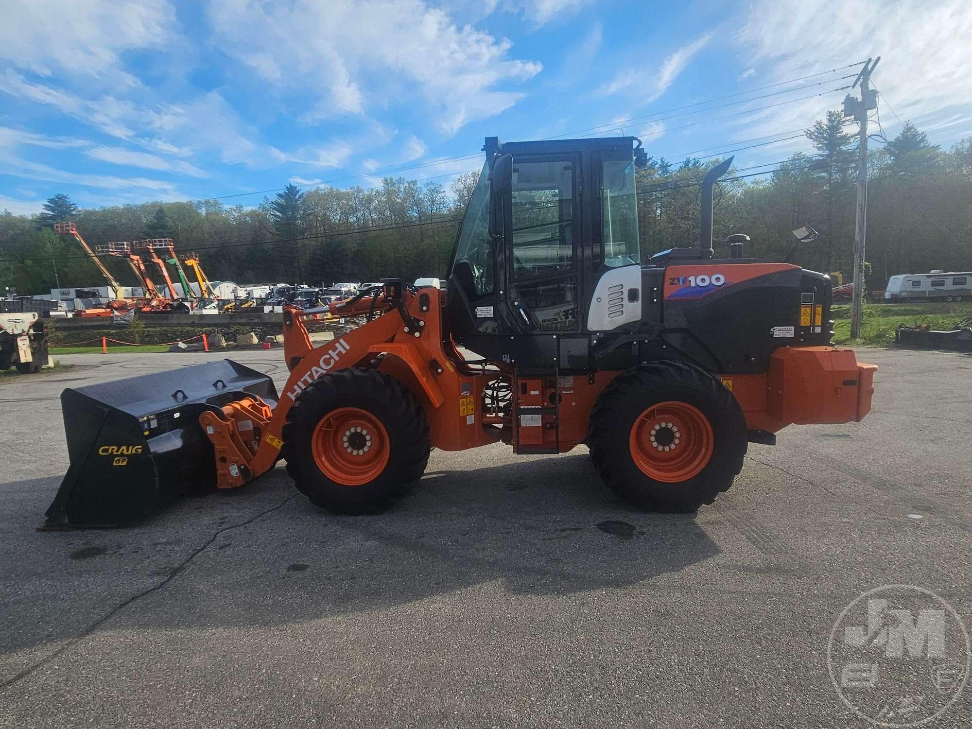 2024 HITACHI ZW100 WHEEL LOADER SN: RYUNSC60PH8805465