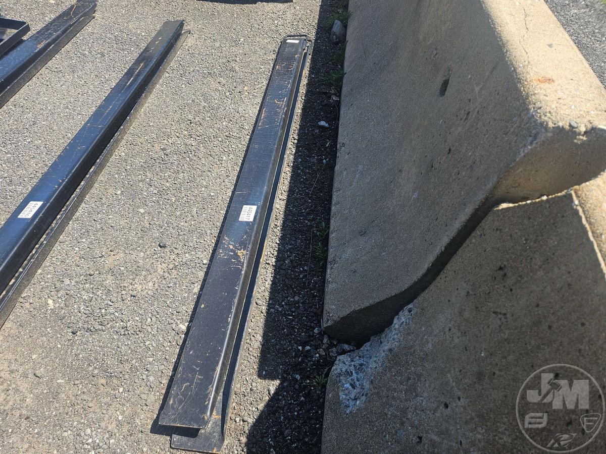 UNUSED 84" LIGHT DUTY FORK EXTENSIONS