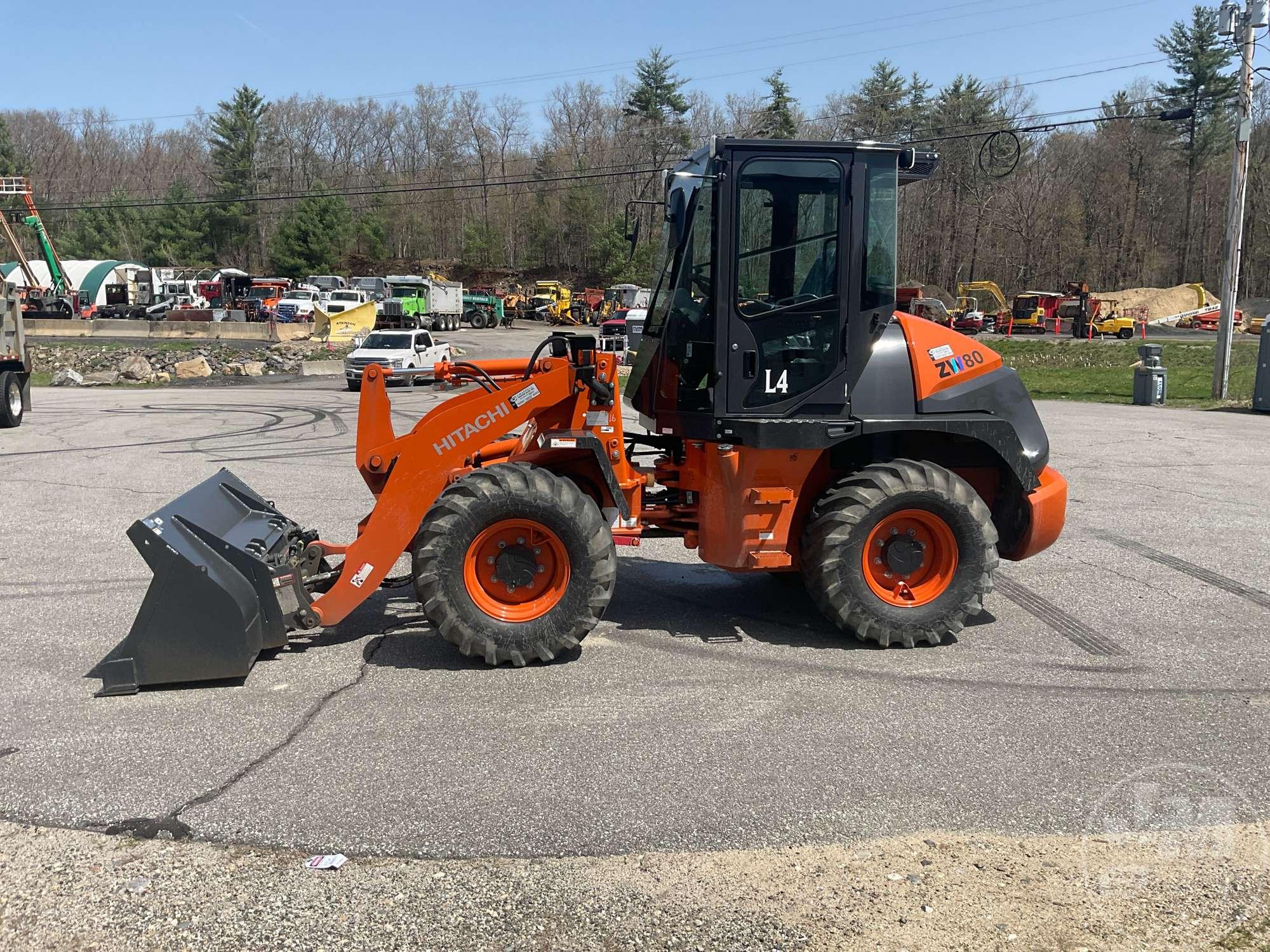 2024 HITACHI ZW80-5B WHEEL LOADER SN: RYUNCH60K00006171
