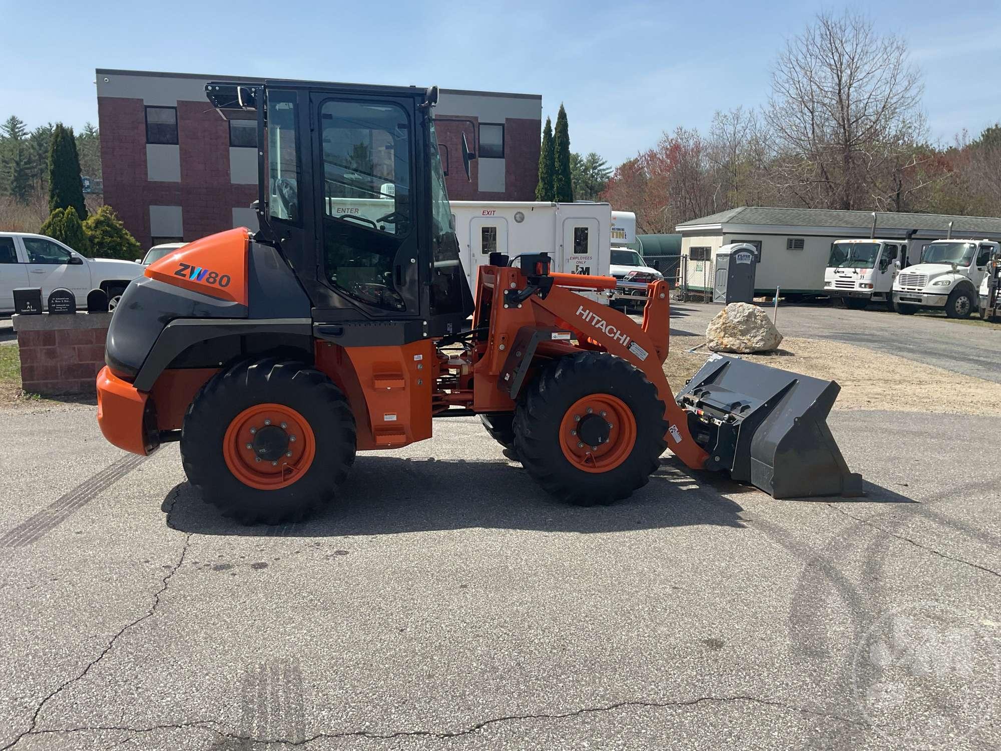 2024 HITACHI ZW80-5B WHEEL LOADER SN: RYUNCH60P00006461