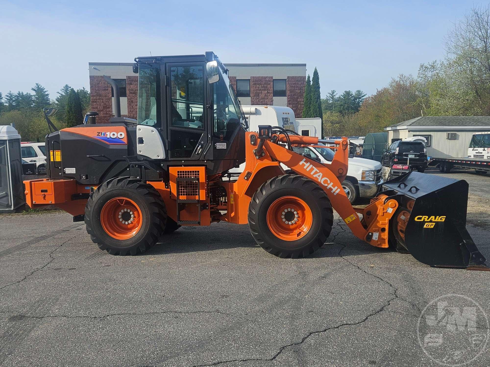 2024 HITACHI ZW100 WHEEL LOADER SN: RYUNSC60PH8805465